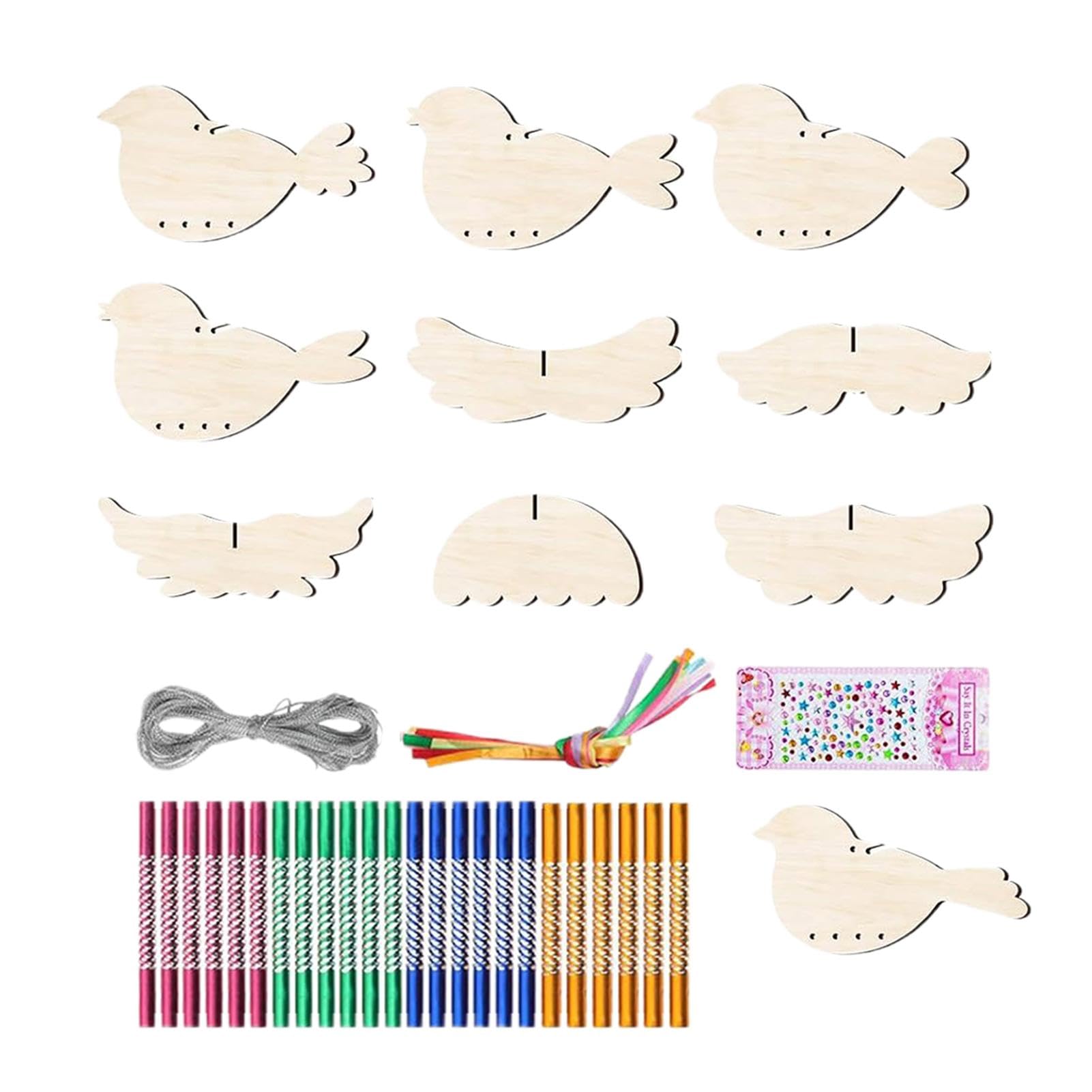 Amazon.co.jp: 子供用風鈴キット、子供用風鈴工作 | キッズ 鳥